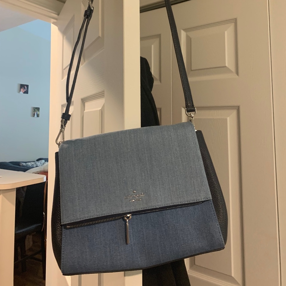 Kate Spade Leila Medium Flap Bag ColorBlock Crossbody